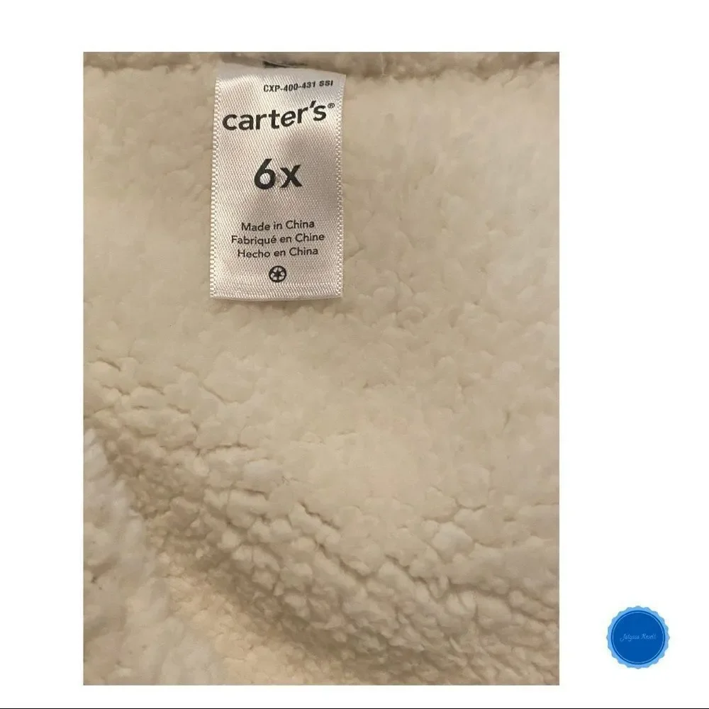 GIRLS Carter's Fleece Sherpa Vest